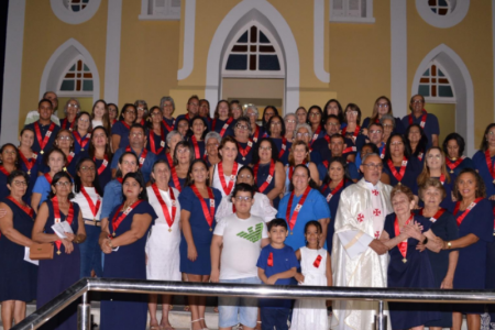 69 Novos Membros se unem ao Apostolado da Oração de Timbaúba dos Batistas, RN